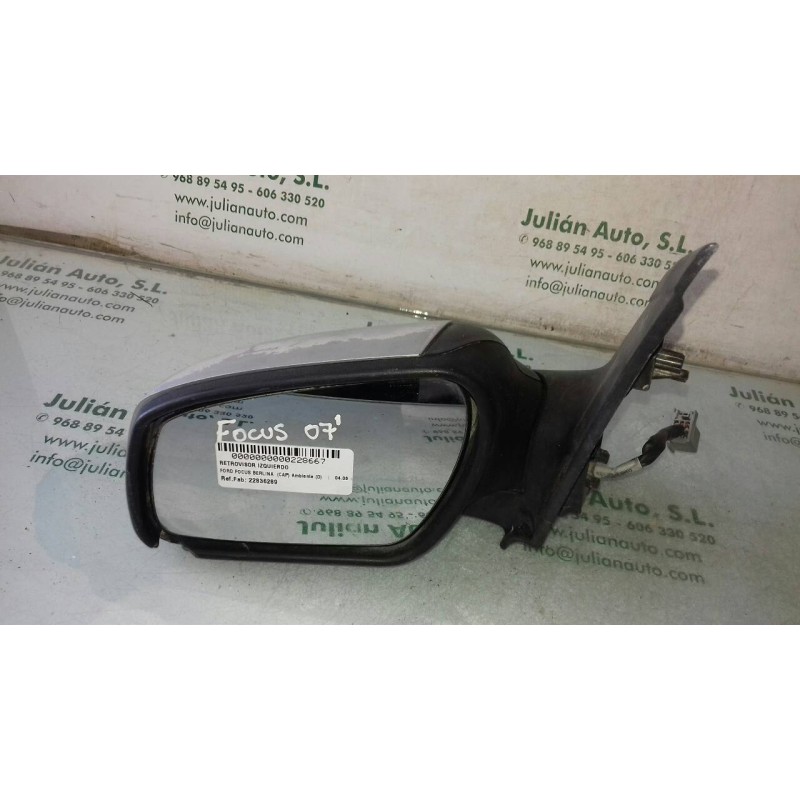 Recambio de retrovisor izquierdo para ford focus berlina (cap) ambiente (d) referencia OEM IAM 22836289  ELECTRICO