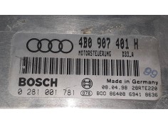 Recambio de centralita motor uce para audi a6 berlina (4b2) 2.5 tdi referencia OEM IAM 4B0907401H 28RTE220 0281001781 2
