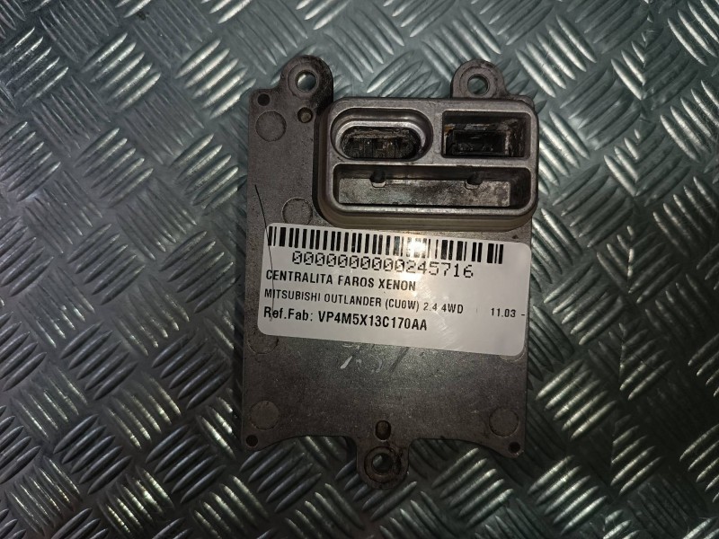 Recambio de centralita faros xenon para mitsubishi outlander (cu0w) 2.4 4wd referencia OEM IAM VP4M5X13C170AA 10R020611 PHILIPS