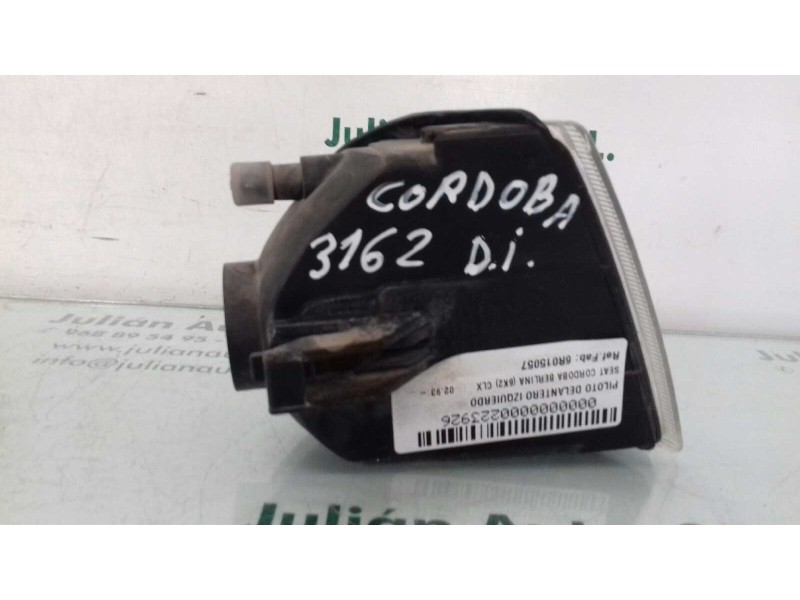 Recambio de piloto delantero izquierdo para seat cordoba berlina (6k2) clx referencia OEM IAM 6R015057  VALEO