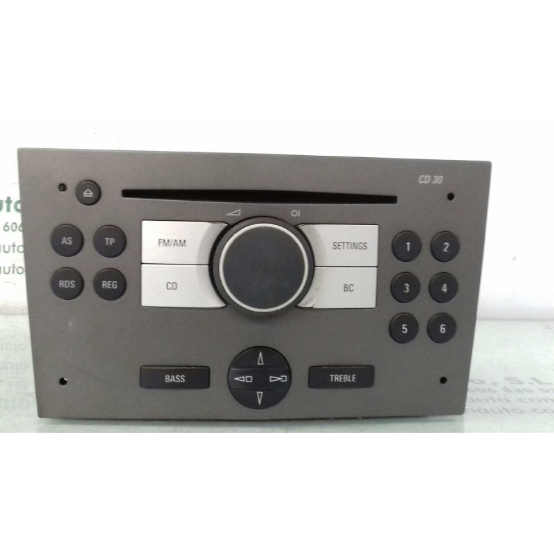 Recambio de sistema audio / radio cd para opel astra h berlina cosmo referencia OEM IAM 7644221310 13190856YY BLAUPUNKT