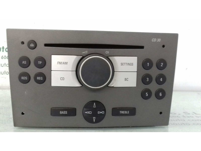 Recambio de sistema audio / radio cd para opel astra h berlina cosmo referencia OEM IAM 7644221310 13190856YY BLAUPUNKT