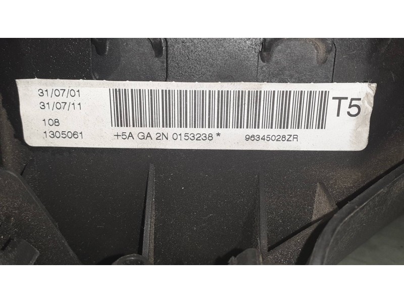 Recambio de airbag delantero izquierdo para peugeot 307 (s1) xr referencia OEM IAM 96345028ZR  