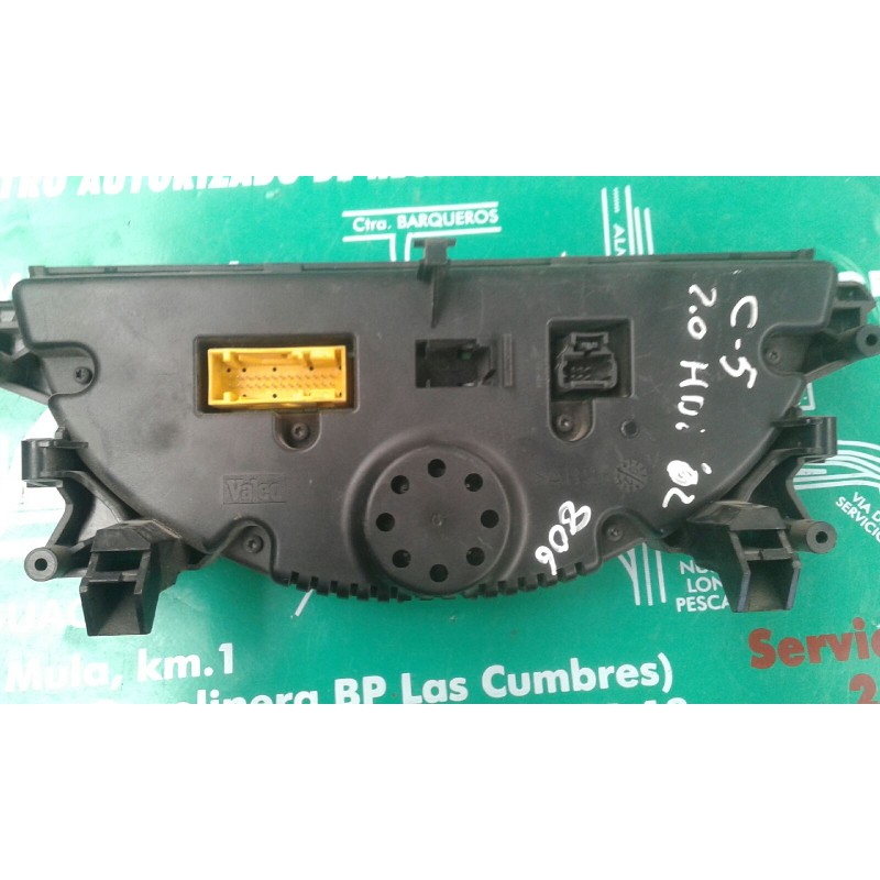 Recambio de mando climatizador para citroen c5 break 2.0 hdi exclusive referencia OEM IAM 96470014ZK F6676630 69490002