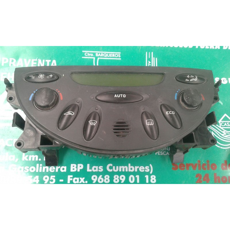 Recambio de mando climatizador para citroen c5 berlina 2.0 hdi 90 sx/sx automático referencia OEM IAM 96470014ZE 69490002 VALEO