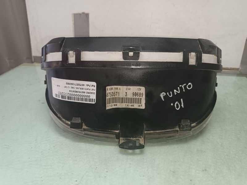 Recambio de cuadro instrumentos para fiat punto berlina (188) 1.2 cat referencia OEM IAM 46753571390689  