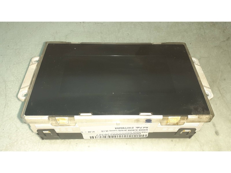 Recambio de pantalla multifuncion para nissan almera (n16/e) luxury (a,i,e) referencia OEM IAM 216776529A  