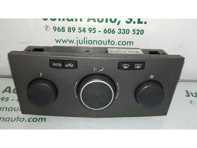 Recambio de mando climatizador para opel astra h berlina cosmo referencia OEM IAM 13122963 90151240 