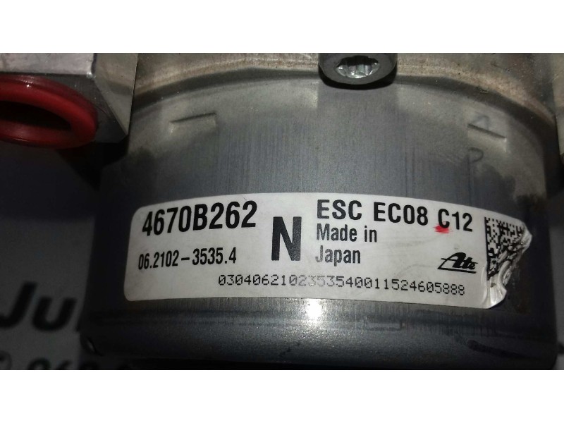 Recambio de abs para citroen c4 aircross seduction referencia OEM IAM 4670B262 06210235354 ATE