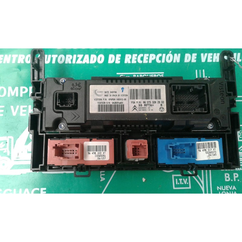 Recambio de mando climatizador para citroen c6 exclusive referencia OEM IAM 96573328ZD  VISTEON