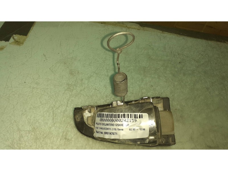 Recambio de piloto delantero izquierdo para fiat cinquecento (170) siena referencia OEM IAM 6R0147071 7629842 7629826