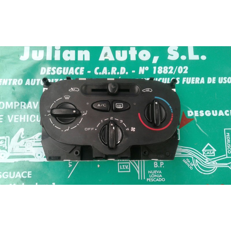 Recambio de mando calefaccion / aire acondicionado para peugeot 206 berlina look referencia OEM IAM 99210 18026927 