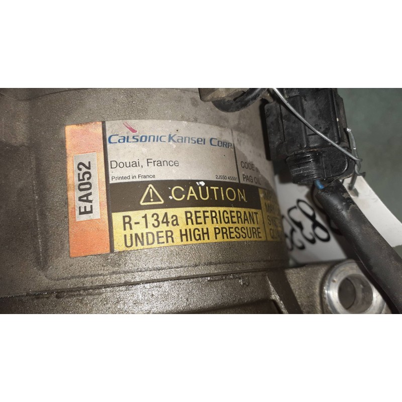 Recambio de compresor aire acondicionado para nissan almera (n16/e) luxury (a,i,e) referencia OEM IAM EA052 EA052 CALSONIC