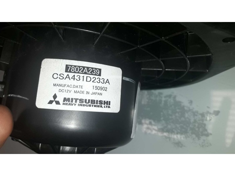 Recambio de ventilador calefaccion para citroen c4 aircross seduction referencia OEM IAM 7802A239 CSA431D233A 