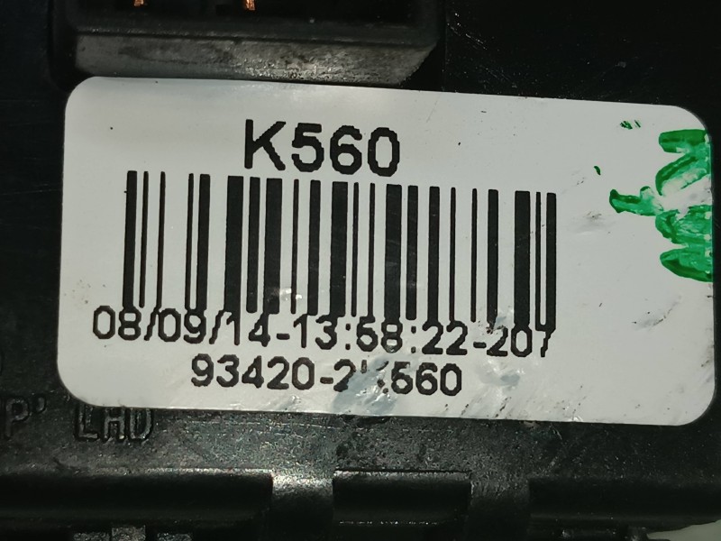 Recambio de mando limpia para kia cee´d drive referencia OEM IAM K560 934202K560 