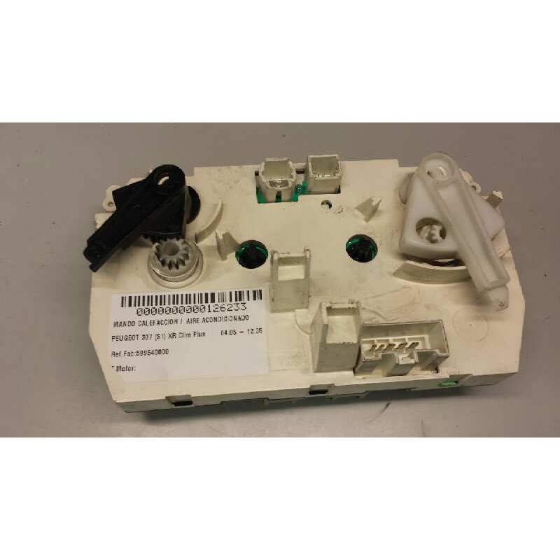 Recambio de mando calefaccion / aire acondicionado para peugeot 307 (s1) xr clim plus referencia OEM IAM 599540000 1848819142 