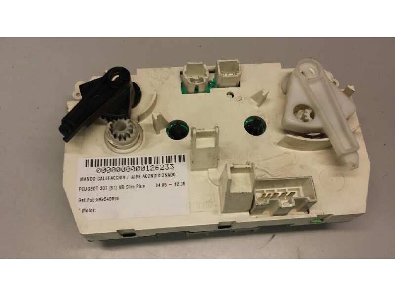 Recambio de mando calefaccion / aire acondicionado para peugeot 307 (s1) xr clim plus referencia OEM IAM 599540000 1848819142 