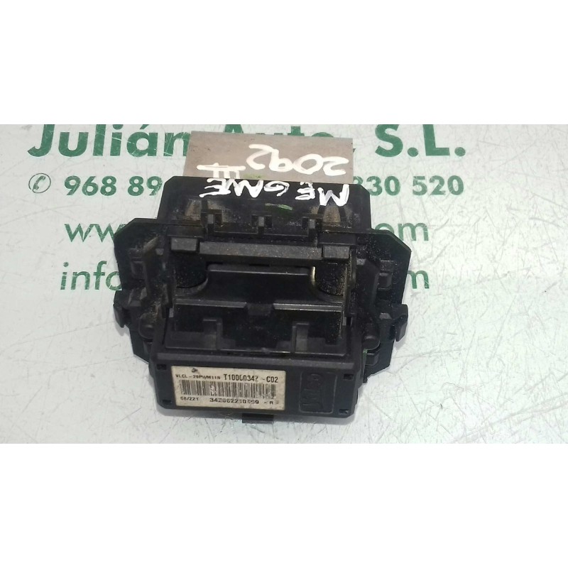Recambio de resistencia calefaccion para renault megane iii berlina 5 p dynamique referencia OEM IAM T10000347C02 VALEO 6 PÌNES