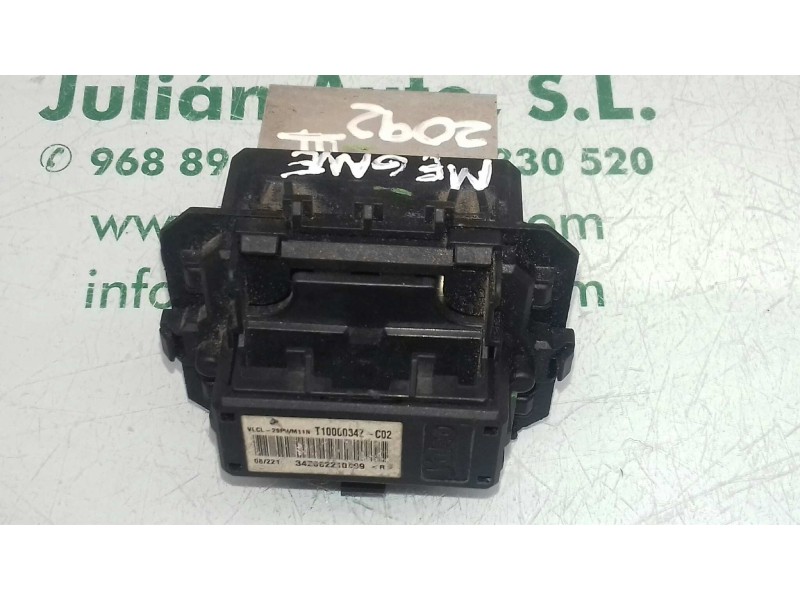 Recambio de resistencia calefaccion para renault megane iii berlina 5 p dynamique referencia OEM IAM T10000347C02 VALEO 6 PÌNES