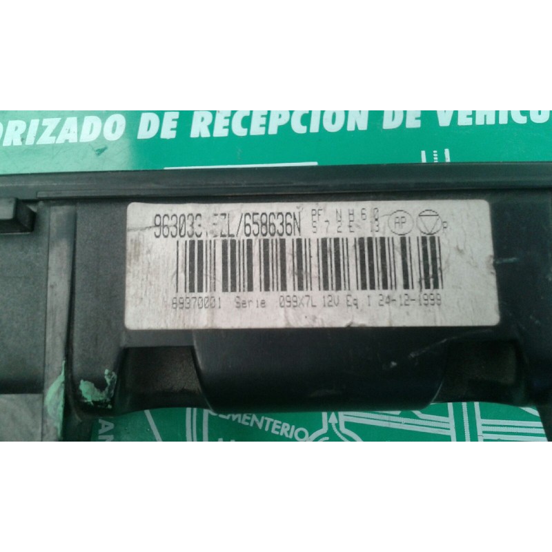 Recambio de mando climatizador para peugeot 406 berlina (s1/s2) srdt referencia OEM IAM 96303375ZL 658636N 69970001