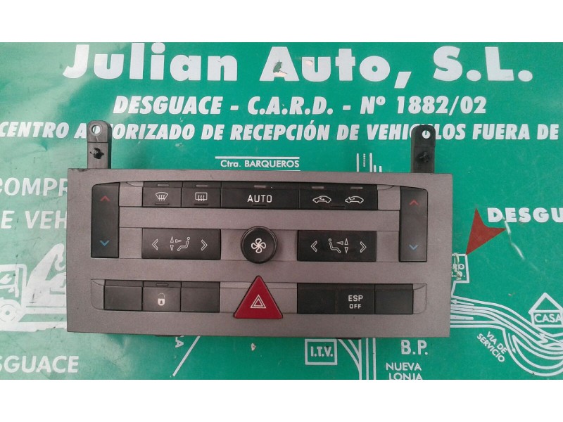 Recambio de mando climatizador para peugeot 407 sw st confort pack referencia OEM IAM 96573322YW VP4PUH18C612FE VISTEON