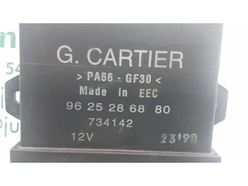 Recambio de rele para peugeot partner (s1) combispace referencia OEM IAM 9625286880 734142 G. CARTIER