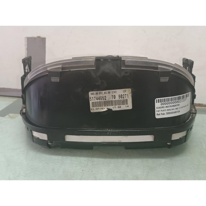 Recambio de cuadro instrumentos para fiat punto berlina (188) 1.3 16v multijet feel referencia OEM IAM 555000460104 517445527090