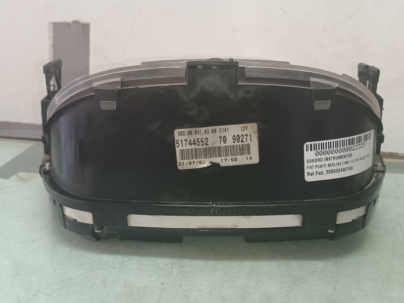 Recambio de cuadro instrumentos para fiat punto berlina (188) 1.3 16v multijet feel referencia OEM IAM 555000460104 517445527090