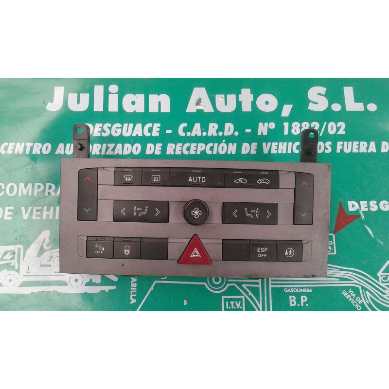 Recambio de mando climatizador para peugeot 407 st confort referencia OEM IAM 96573322YW VP4PUH18C612FE VISTEON