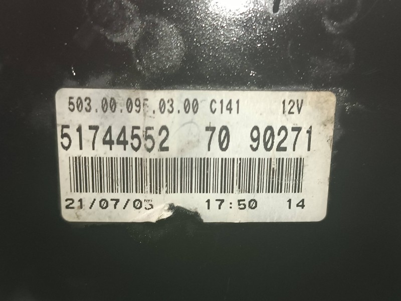 Recambio de cuadro instrumentos para fiat punto berlina (188) 1.3 16v multijet feel referencia OEM IAM 555000460104 517445527090