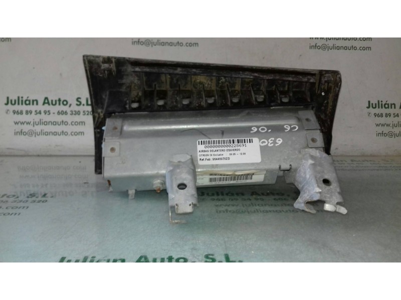 Recambio de airbag delantero izquierdo para citroen c6 exclusive referencia OEM IAM 96446970ZD  