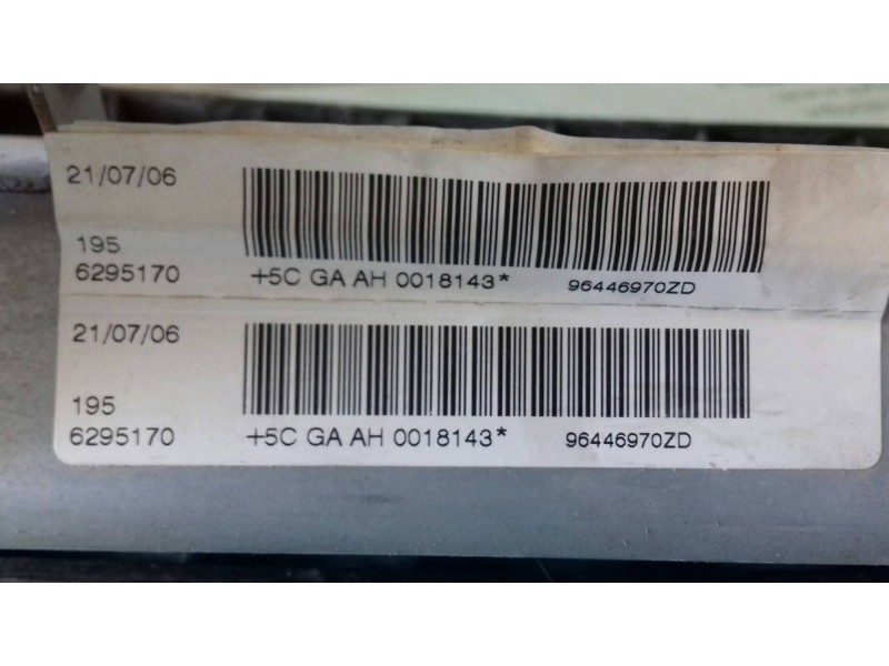 Recambio de airbag delantero izquierdo para citroen c6 exclusive referencia OEM IAM 96446970ZD  