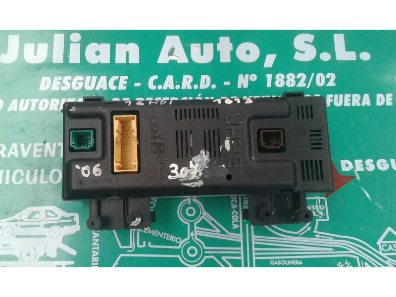 Recambio de mando climatizador para peugeot 307 break/sw (s2) sw pack referencia OEM IAM 9646627977 281160303 BEHR