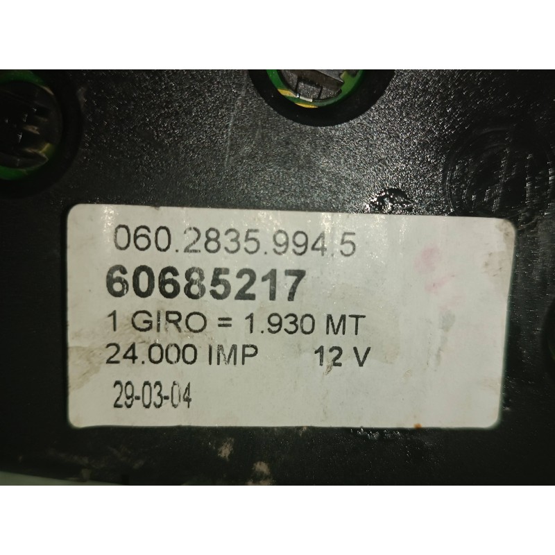 Recambio de cuadro instrumentos para alfa romeo spider (163) 3.2 v6 24v (a/e) referencia OEM IAM 60685217  