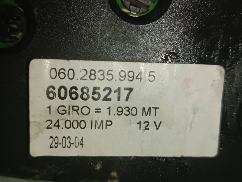 Recambio de cuadro instrumentos para alfa romeo spider (163) 3.2 v6 24v (a/e) referencia OEM IAM 60685217  