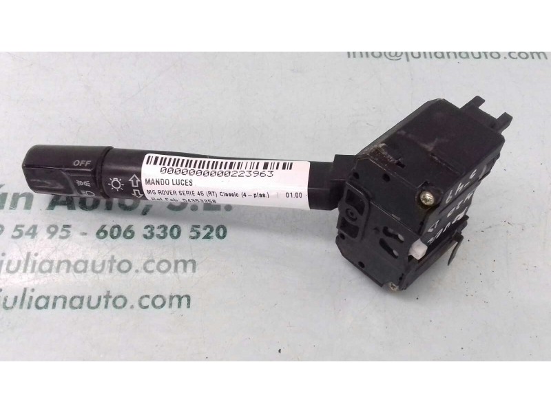 Recambio de mando luces para mg rover serie 45 (rt) classic (4-ptas.) referencia OEM IAM 54353358  