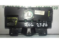 Recambio de pantalla multifuncion para peugeot 206 berlina xr referencia OEM IAM 96250976ZR 02432219901  2