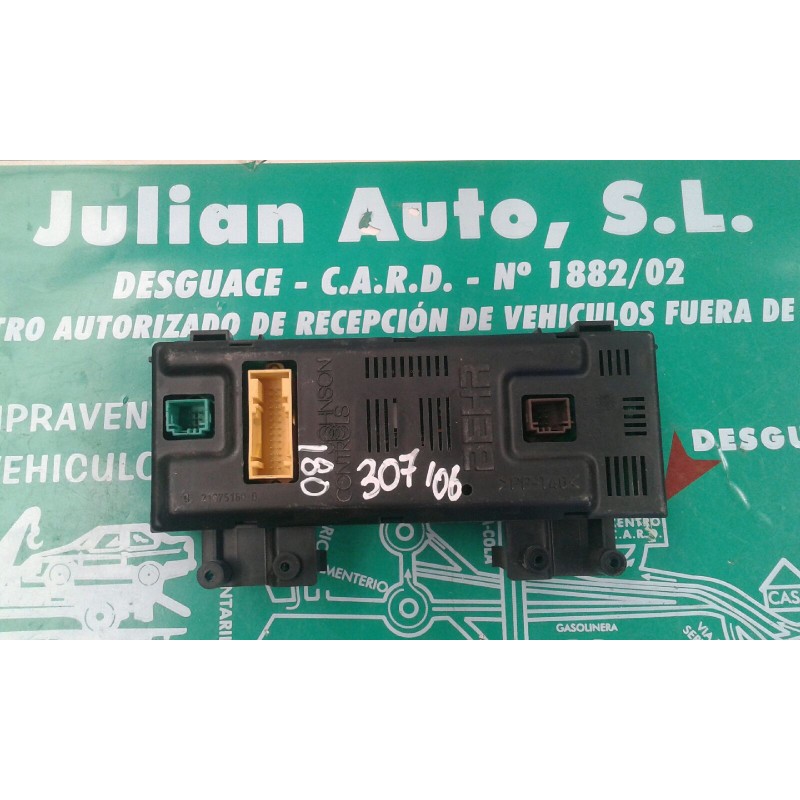 Recambio de mando climatizador para peugeot 307 break/sw (s2) sw pack referencia OEM IAM 9646627977 281160303 BEHR