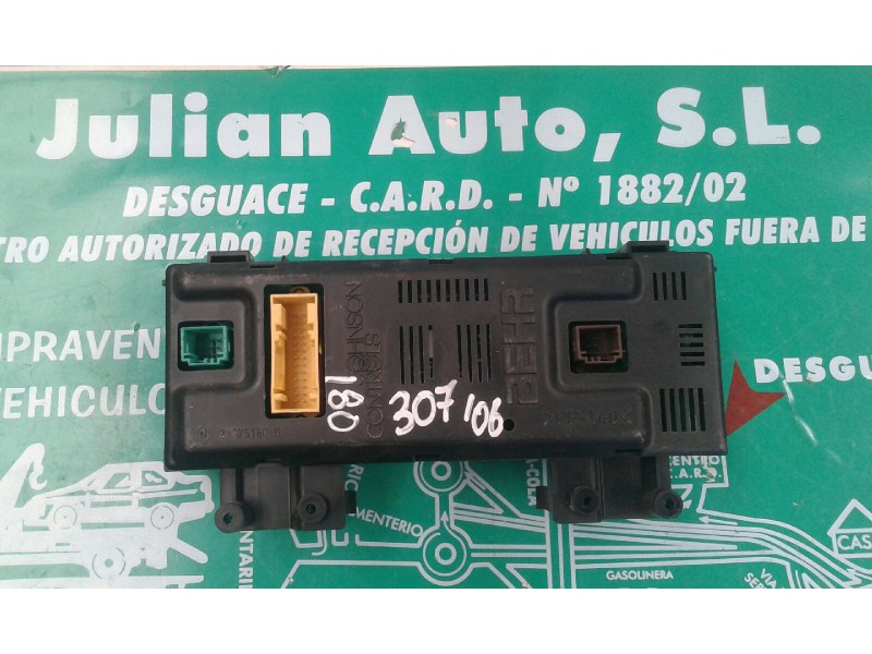 Recambio de mando climatizador para peugeot 307 break/sw (s2) sw pack referencia OEM IAM 9646627977 281160303 BEHR