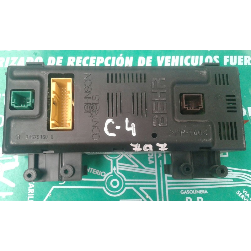 Recambio de mando climatizador para citroen c4 berlina collection referencia OEM IAM 9658084577 281160311 BEHR