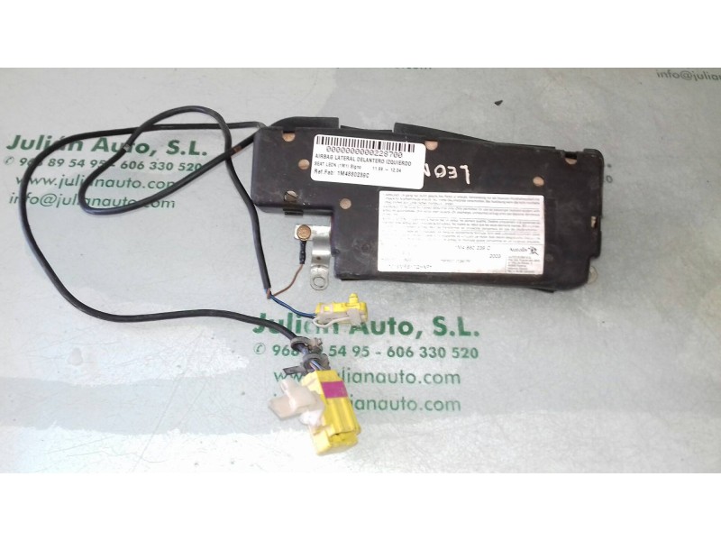Recambio de airbag lateral delantero izquierdo para seat leon (1m1) signo referencia OEM IAM 1M4880239C  2 PINES
