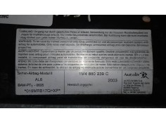 Recambio de airbag lateral delantero izquierdo para seat leon (1m1) signo referencia OEM IAM 1M4880239C  2 PINES 2