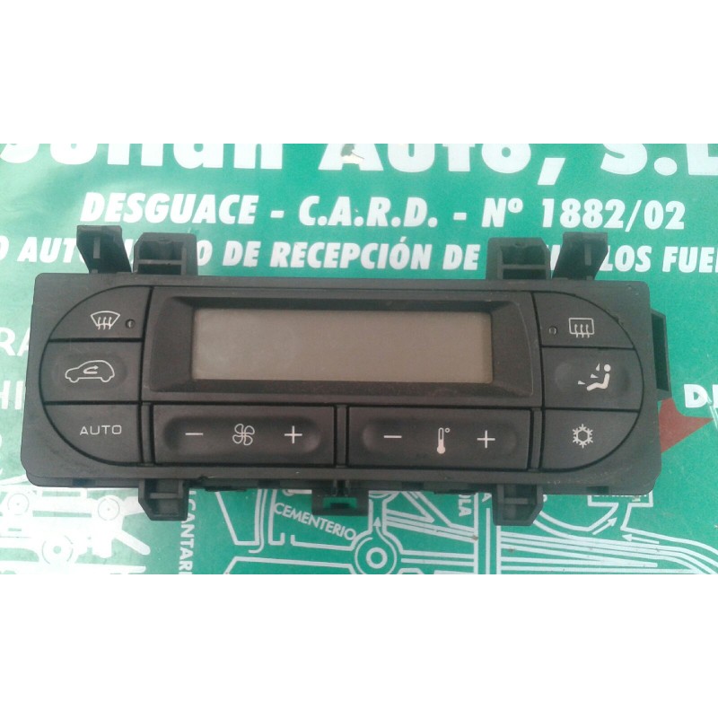 Recambio de mando climatizador para citroen c3 1.4 hdi exclusive referencia OEM IAM 96377774XT  VALEO