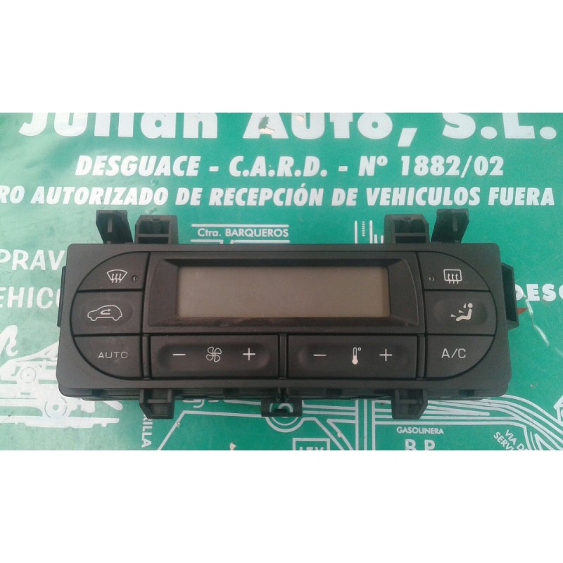 Recambio de mando climatizador para citroen c3 1.4 hdi audace referencia OEM IAM 96588239XT  VALEO