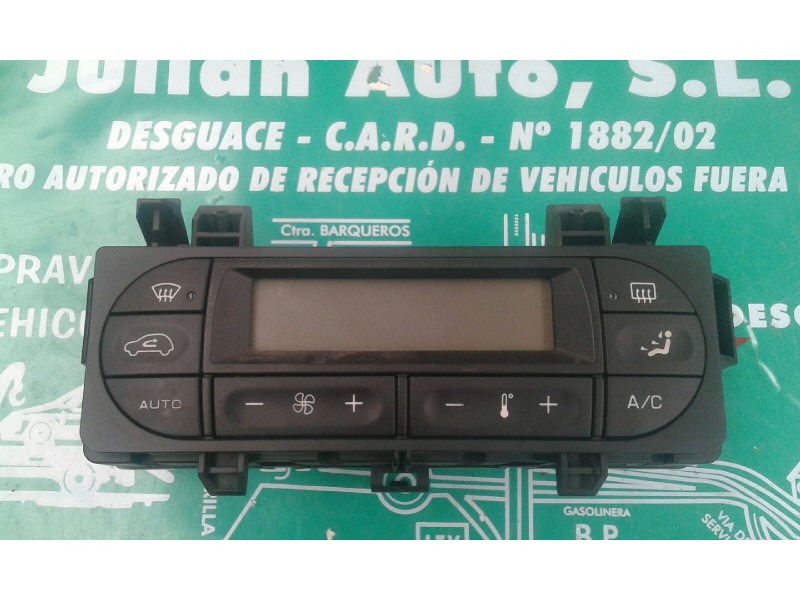Recambio de mando climatizador para citroen c3 1.4 hdi audace referencia OEM IAM 96588239XT  VALEO