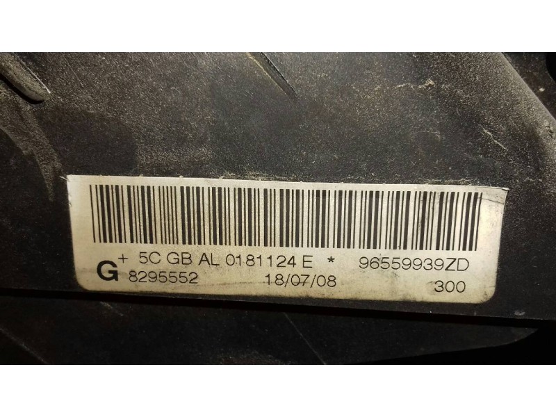 Recambio de airbag delantero izquierdo para peugeot 308 sw confort referencia OEM IAM 96559939ZD  2 PINES