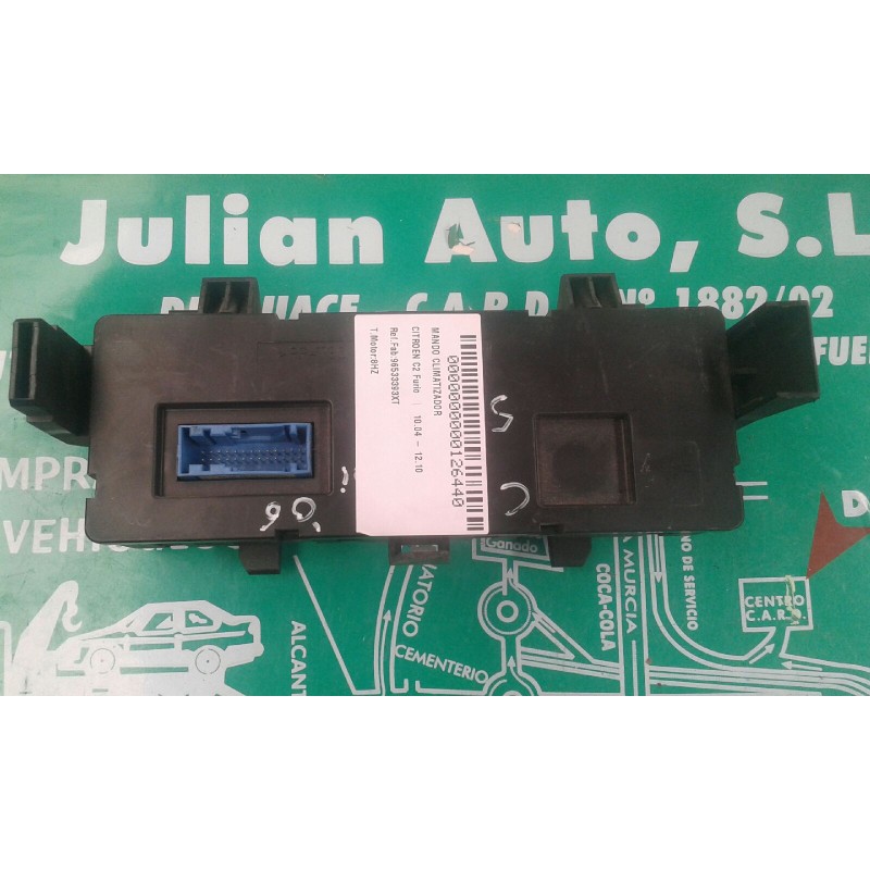 Recambio de mando climatizador para citroen c2 furio referencia OEM IAM 96533393XT  VALEO