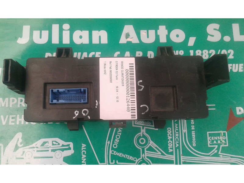 Recambio de mando climatizador para citroen c2 furio referencia OEM IAM 96533393XT  VALEO