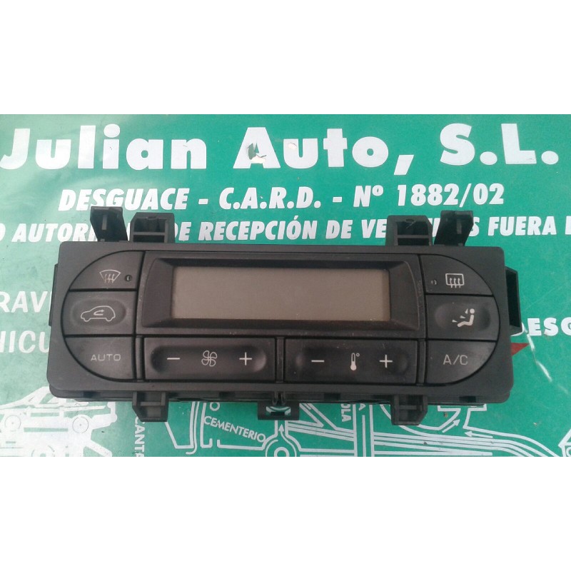 Recambio de mando climatizador para citroen c3 1.4 hdi exclusive referencia OEM IAM 96533393XT  VALEO