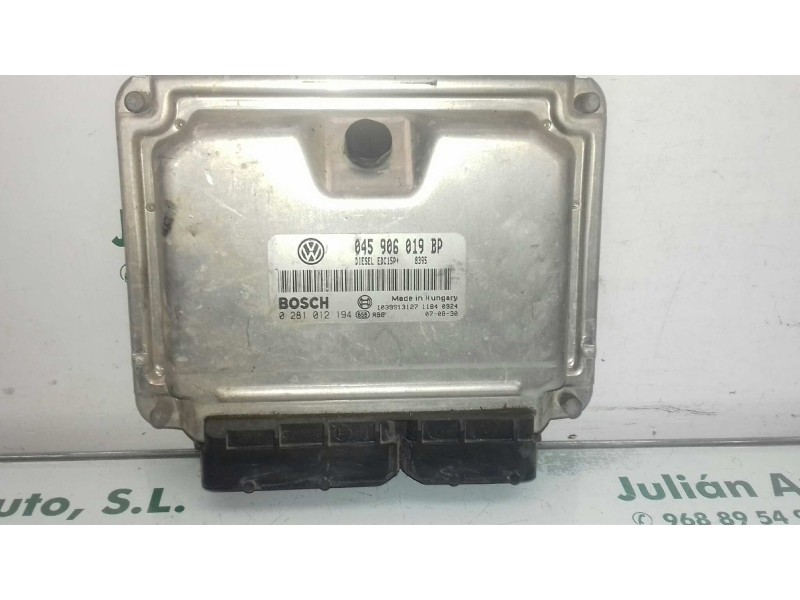 Recambio de centralita motor uce para volkswagen polo (9n3) edition referencia OEM IAM 045906019BP 0281012194 KIT - BOSCH